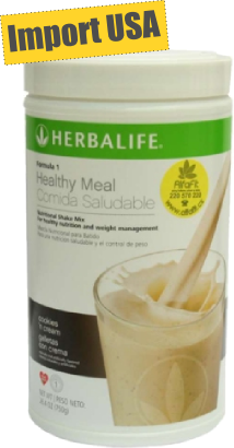 HERBALIFE Formuła 1 Koktajl odżywczy Shake mix nutritiv 750g - smak cookies & cream